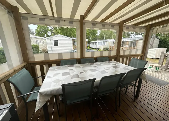 אתר קמפינג Les Sables Chal'heureux סן ז'אן דה מון